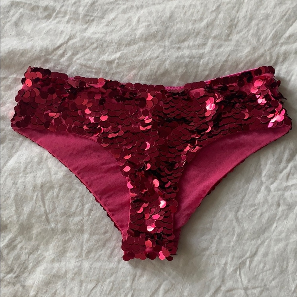 Sequin ruffle panties